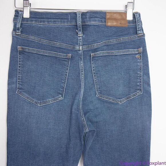 NEW Madewell 10" High-Rise Skinny Jeans in Wendover Wash: TENCEL™, 28 - Picture 7 of 16